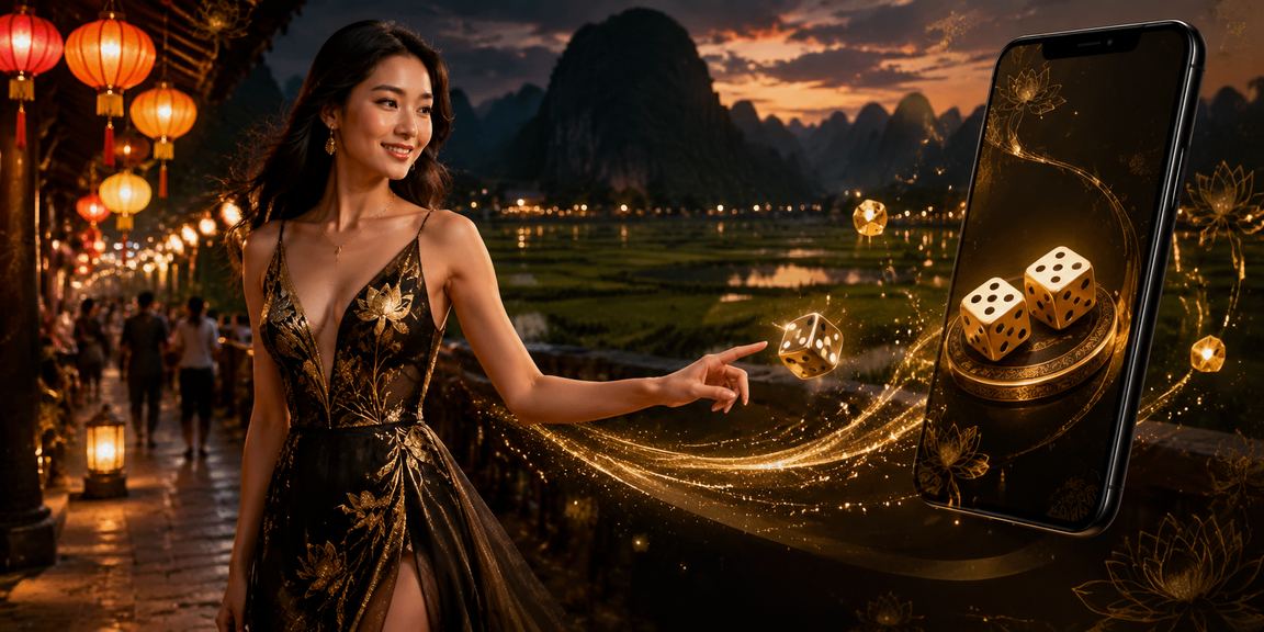 Hình ảnh cá cược Dice tại chợ đêm Ninh Bình